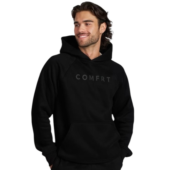 Comfrt Tops - Comfrt Women's Black Hoodie